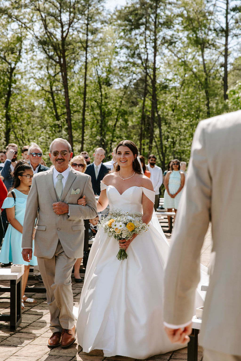 Elicia Rosss Romantic Earth Day Wedding Arabella Farm South